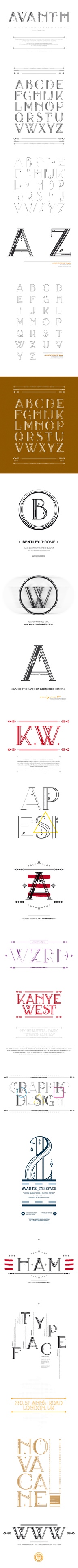 typographie pinterest design