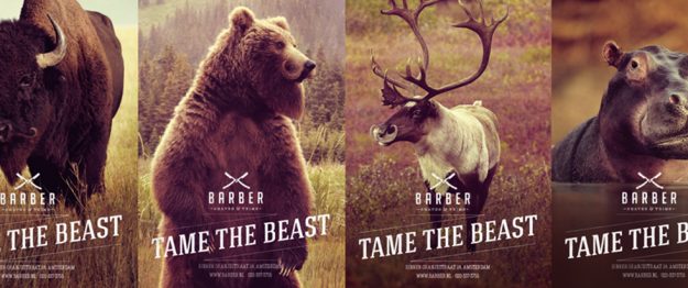 Barber Tame The Beast publicité Barber Tame The Beast publicité