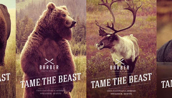 Barber Tame The Beast publicité Barber Tame The Beast publicité