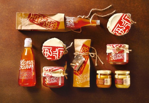 honey design packaging