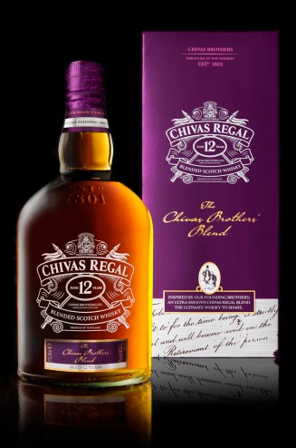 Chivas blend design packaging