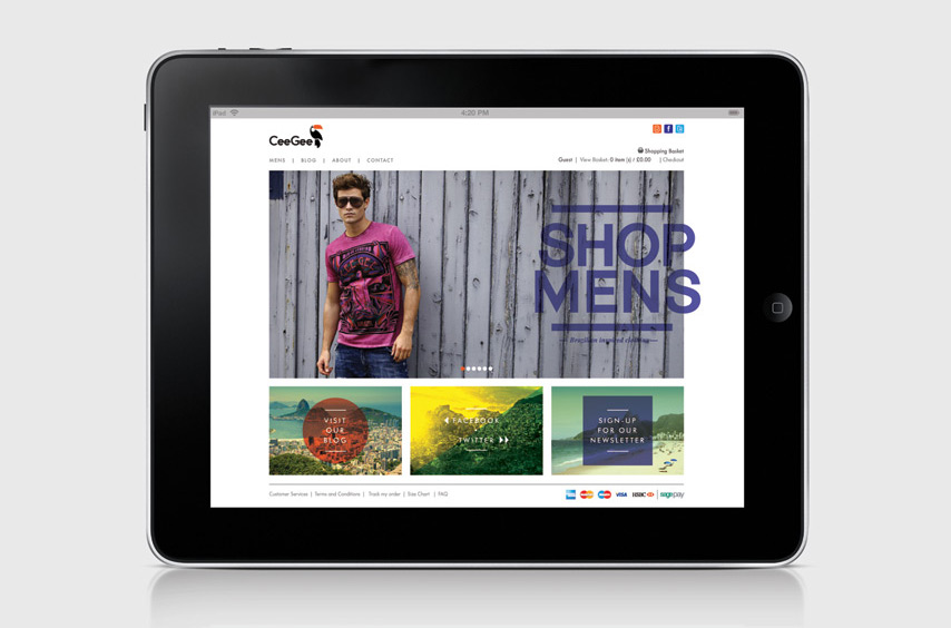 CeeGee Clothing design identity par Mash Creative 5