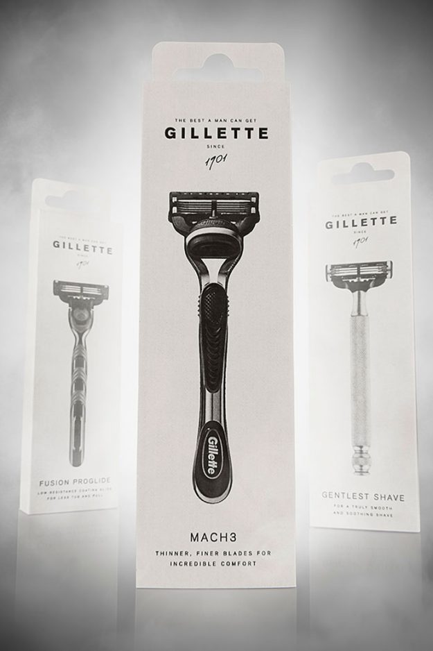 design packaging gillette