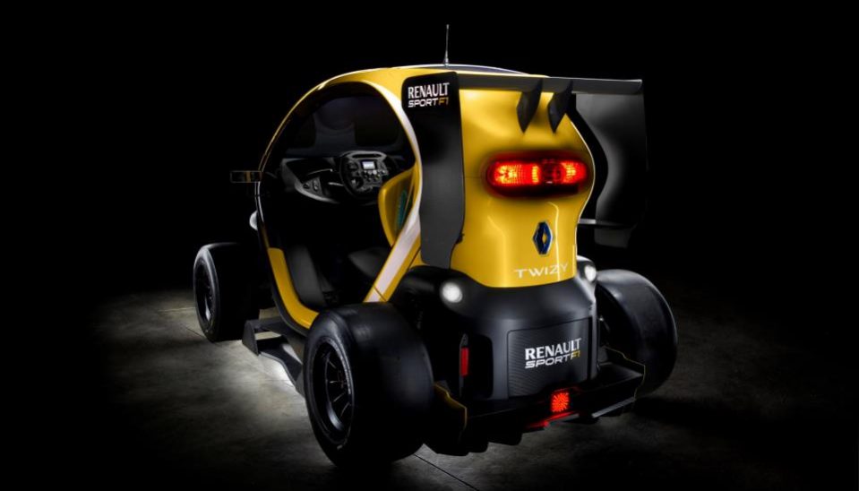 design renault sport F1 twizy